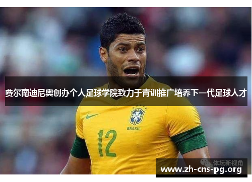 费尔南迪尼奥创办个人足球学院致力于青训推广培养下一代足球人才 费尔南迪尼奥创办个人足球学院致力于青训推广培养下一代足球人才
